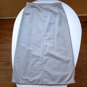 Woolrich Khaki Maxi Cargo Skirt Size 12